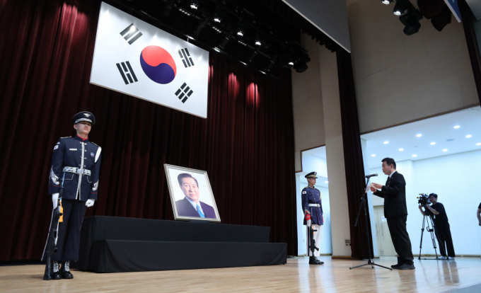 고 김대중 전 대통령 15기 추모식이 18일 오전 10시 국립서울현충원에서 열린다. 사진은 지난해 열린 고 김 전 대통령 서거 14주기 추모식 모습. /사진=뉴스1