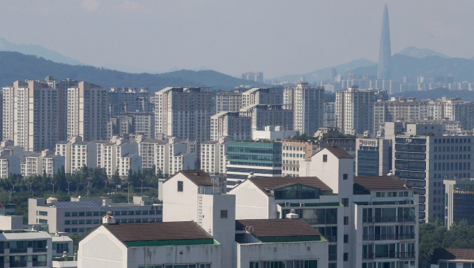 1기 신도시 경기도 분당 아파트단지 전경. 사진제공=뉴스1
