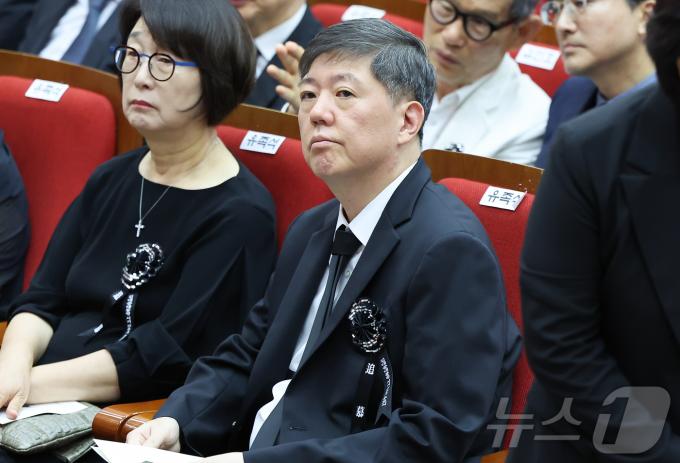 [사진] 김홍걸 전 의원, DJ 추도식 참석
