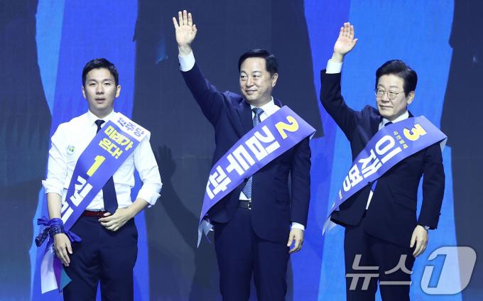 [사진] 민주당 당원 사로 잡을 대표 후보는?