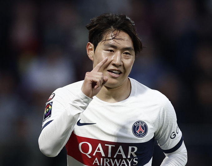 프랑스 리그1 시즌 개막전에서 골을 넣은 PSG 이강인이 현지 매체 선정 1라운드 베스트 11에 이름을 올렸다. /사진= 로이터