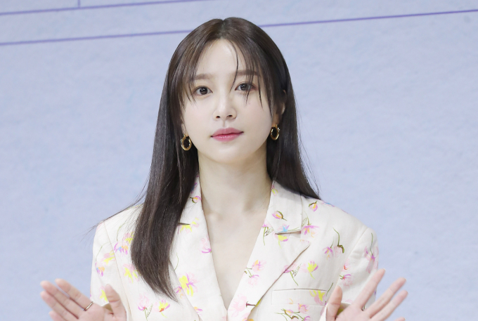 EXID 겸 배우 하니가 출연 예정이었던 신규 예능 프로그램에서 자진 하차했다. 사진은 지난해 2월 서울 종로구 JW 메리어트 동대문 스퀘어 서울에서 진행된 디즈니+ 오리지널 시리즈 '사랑이라 말해요' 제작발표회에 참석한 배우 안희연. /사진=머니투데이