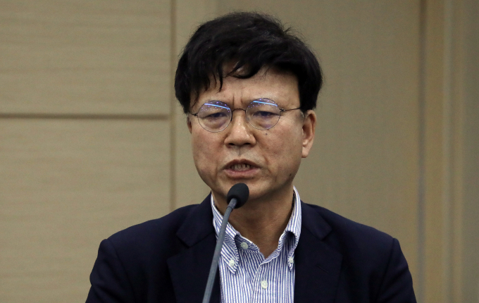 카이스트 교수가 극장 티켓값을 내려야한다 발언한 최민식을 비난했다. 이병태 카이스트 교수의 모습. /사진=뉴스1
