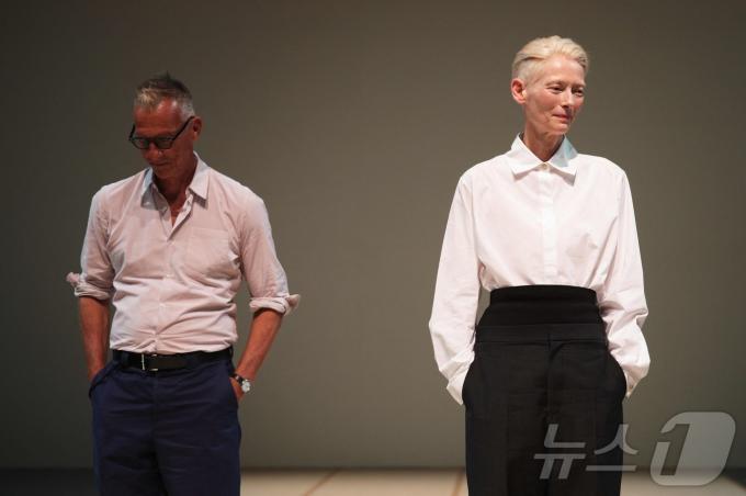 [사진] [포토]틸다 스윈튼, 타이페이에서 '파졸리니' 공연