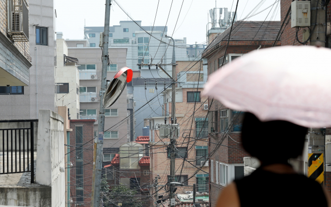 전세사기 누적 피해건수가 2만949건으로 조사됐다. 사진은 서울시내 한 주택가 빌라 밀집 지역. /사진=뉴스1