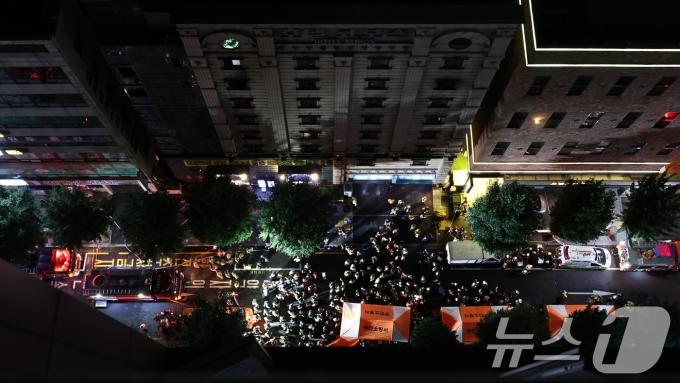 [사진] 부천 숙박업소 화재