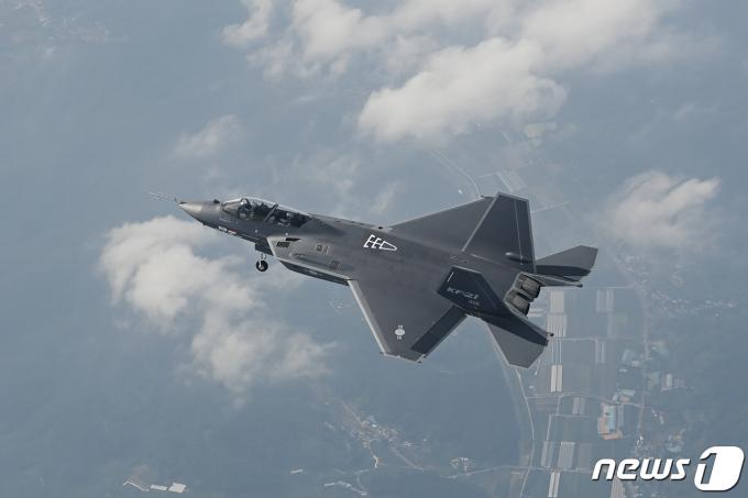 KF-21 시제 6호기의 모습. (방위사업청 제공) 2023.6.28/뉴스1