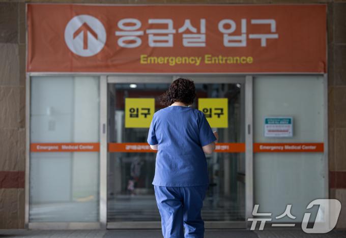 [사진] 아주대병원 응급실 전문의 집단 사직