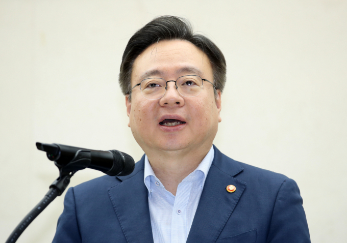 조규홍 보건복지부 장관이 25일 보건의료노조에게 집단행동 자제를 요청했다. /사진=뉴스1