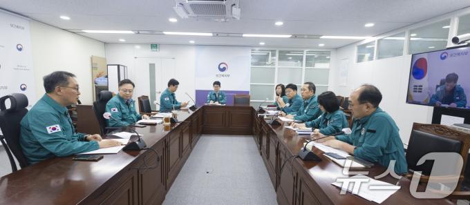 [사진] 조규홍 장관, 중앙사고수습본부 제60차 회의 개최