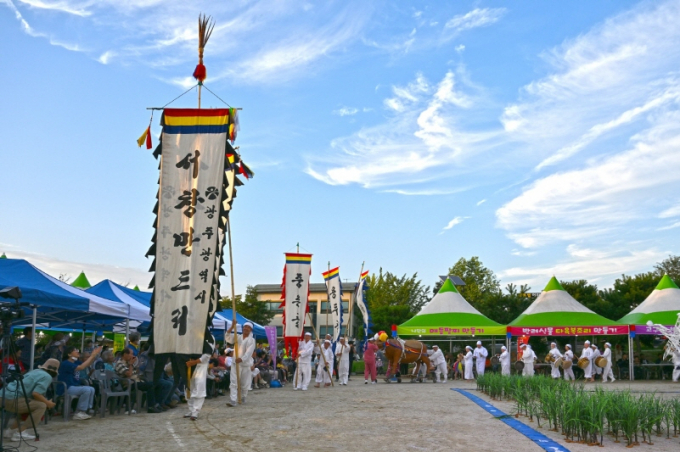 지난해 서창만드리 풍년제./사진=광주 서구청