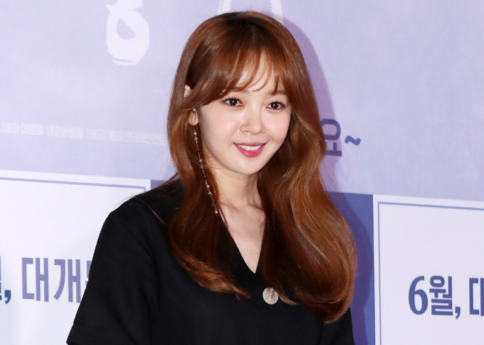 배우 김보미와 무용가 윤전일 부부가 둘째를 임신했다. 사진은 지난 2018년 서울 송파구 잠실 롯데월드타워 롯데시네마에서 진행된 영화 '여중생A'(감독 이경섭) VIP 시사회에 참석한 배우 김보미. /사진=머니투데이