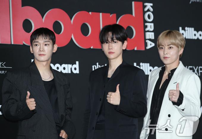 [사진] 엑소 첸백시, 빌보드 케이 파워100 출격