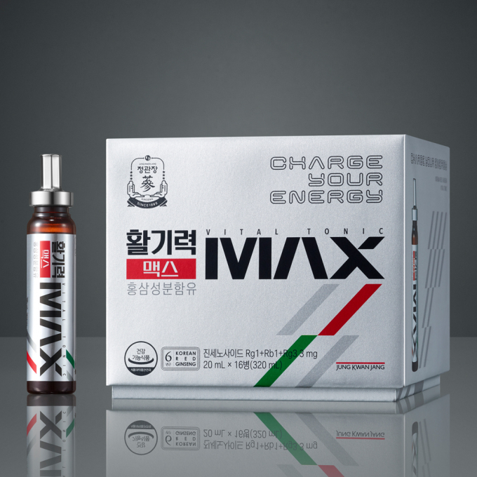 정관장은 신제품 ‘활기력 맥스’를 출시했다. /사진= KGC인삼공사