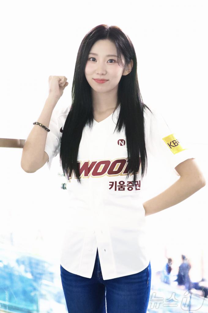 [사진] 미미로즈 예원, 키움 히어로즈 파이팅