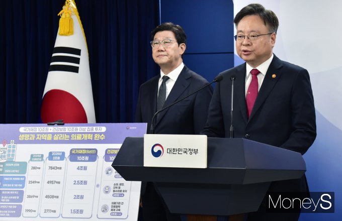 ▲ 발표하는 조규홍 보건복지부 장관