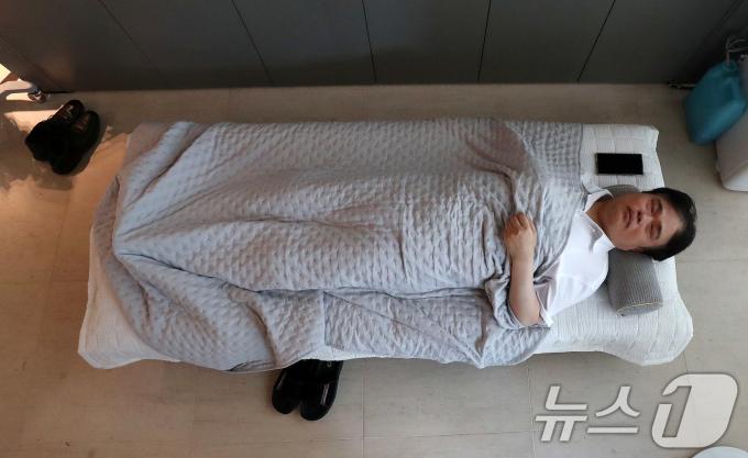 [사진] 단식투쟁 이어가는 임현택 의협 회장