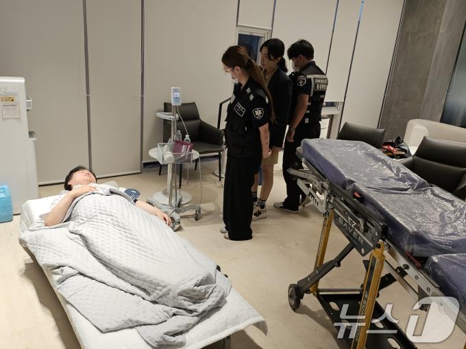 [사진] 임현택 의협회장, '단식 6일째' 건강악화로 병원 후송