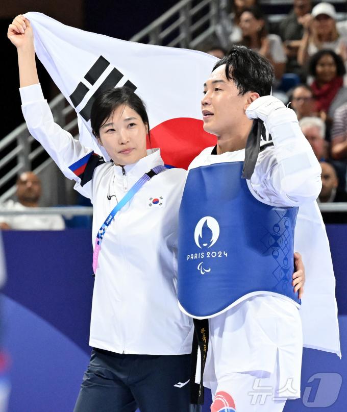 [사진] 동메달 결정전 승리 거둔 주정훈