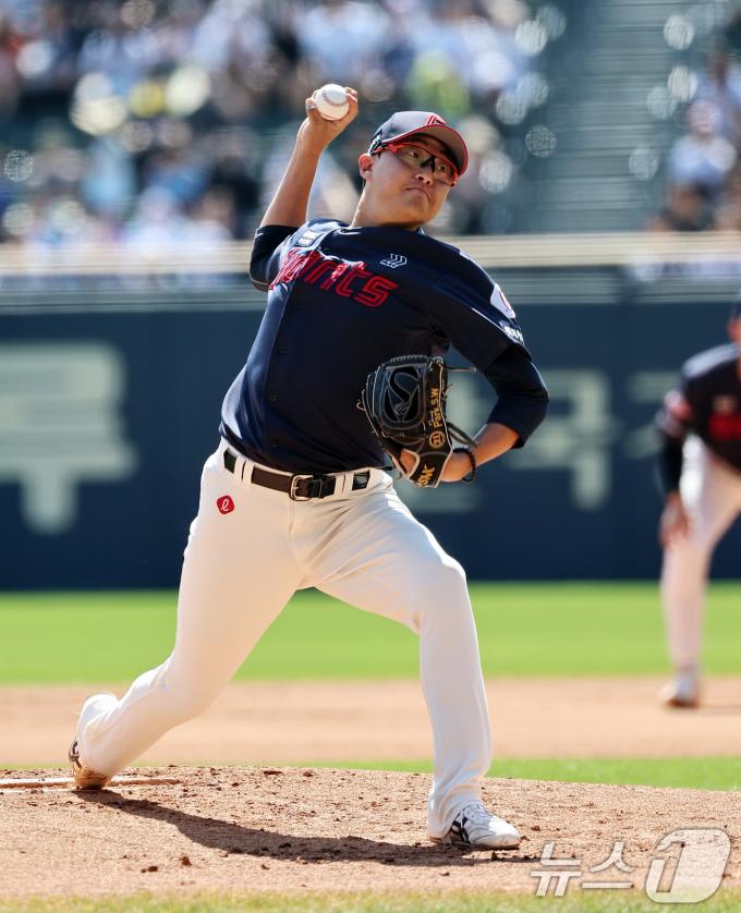 [사진] 롯데 선발로 나선 박세웅