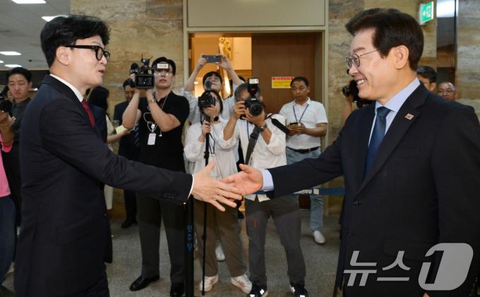 [사진] 11년 만의 여야 대표회담