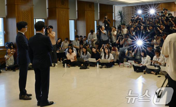 [사진] 11년 만의 여야 대표회담