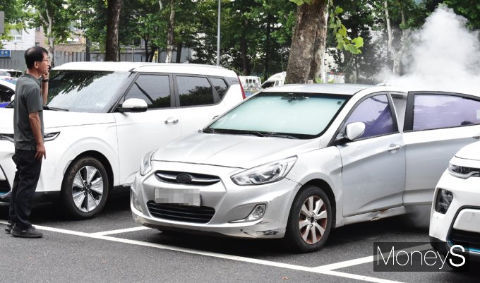 [머니S픽] 안전한 지역만들기… 서초, 전기차 화재 신속 대응 소방 훈련