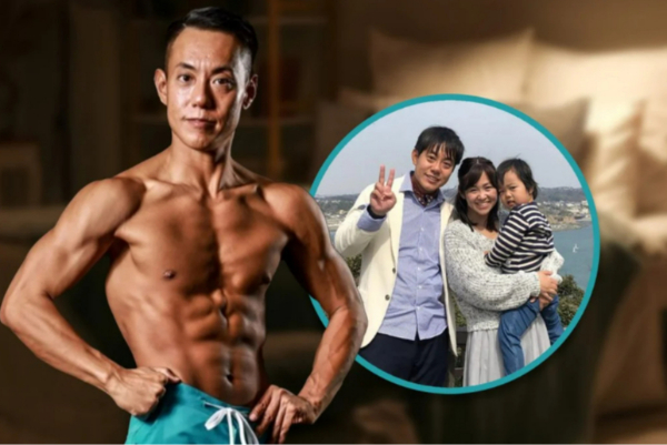 수면 시간이 아깝다는 이유로 잠을 줄이기 시작한 일본인 남성이 12년간 하루 30분만 잠을 잔다는 사실이 알려졌다. 사진은 다이스케 호리와 그의 가족. /사진=사우스차이나모닝포스트(SCMP) 캡처