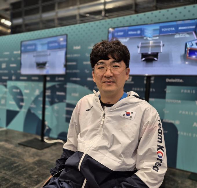 2024 파리 패럴림픽 탁구 종목에서 2개의 메달을 확보한 차수용.(대한장애인체육회 제공)