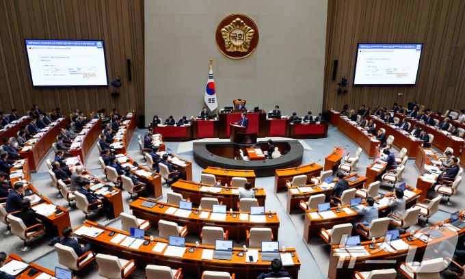 정일영 더불어민주당 의원이 3일 오전 서울 여의도 국회에서 열린 제418회국회(정기회) 제2차 예산결산특별위원회 전체회의에서 질의하고 있다. 2024.9.3/뉴스1 ⓒ News1 안은나 기자