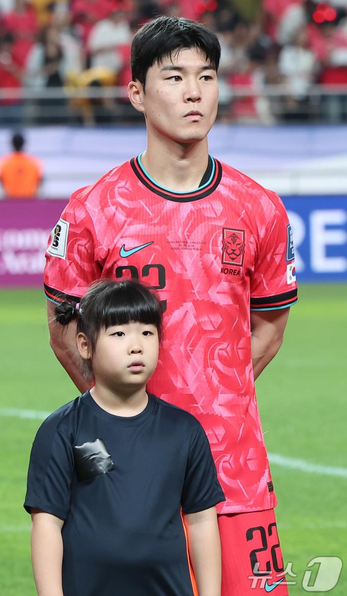 [사진] 국가대표팀 데뷔 나선 황문기