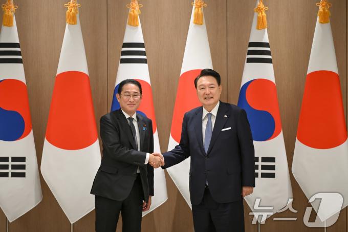[사진] 尹대통령, 방한 기시다 총리와 정상회담