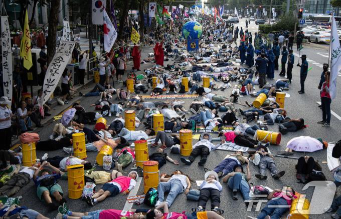 [사진] 강남 중심에서 다이인 퍼포먼스
