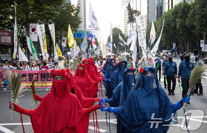 [사진] 강남에서 열린 907 기후위기행진