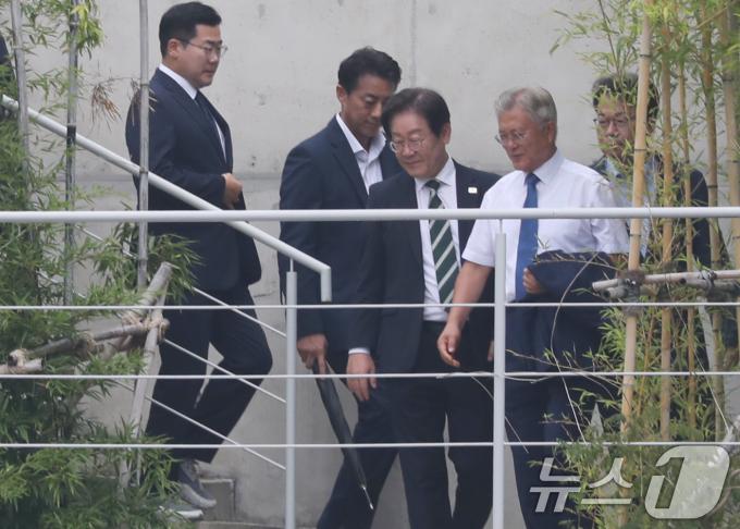 [뉴스1 PICK]이재명·문재인 