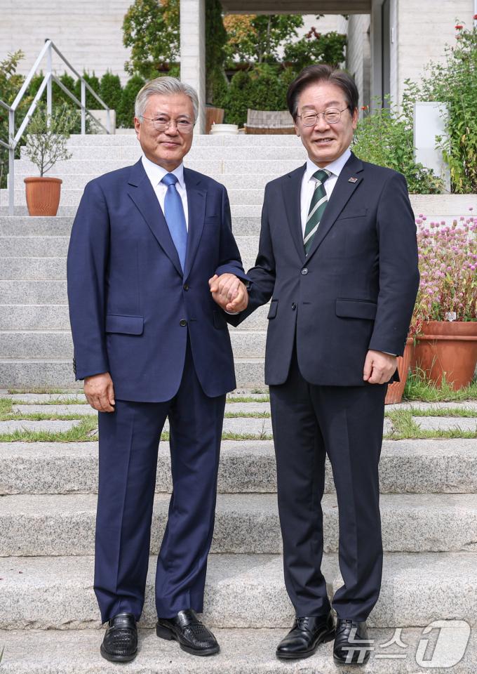 [뉴스1 PICK]이재명·문재인 