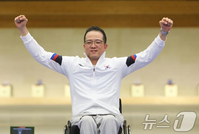 장애인 사격 박진호. (대한장애인체육회 제공) 2024.9.4/뉴스1