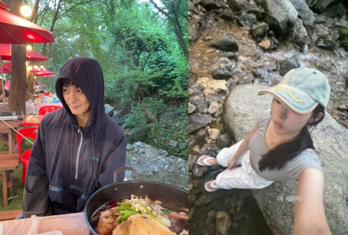 배우 정건주가 유튜버 남서연과 열애설을 부인했다. /사진=정건주, 남서연 인스타그램