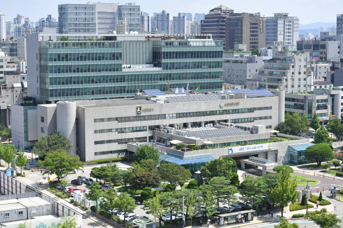 수원시 팔달구 효원로 수원시청 전경. 사진제공=수원시청