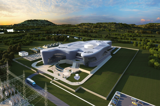 건설업계가 SMR을 포함한 원전 사업을 새 성장 동력으로 삼고 있다. 사진은 2021년 현대건설과 SMR 개발 및 사업 동반 진출을 위한 협약을 체결하고 사막·극지 등 지역 및 환경적 제한 없이 배치할 수 있는 SMR을 공동 개발 중인 미국 원자력 기업 홀텍이 미국 원전해체부지 오이스터 크릭에 첫 도입 예정인 SMR 조감도. /사진=현대건설