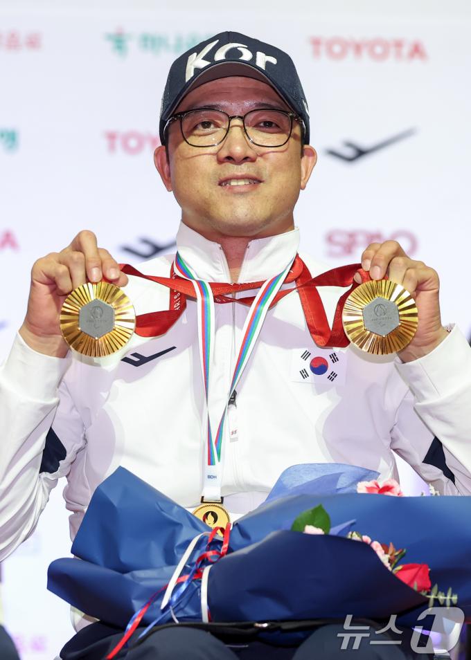 [사진] 파리 패럴림픽 MVP로 선정된 사격 박진호