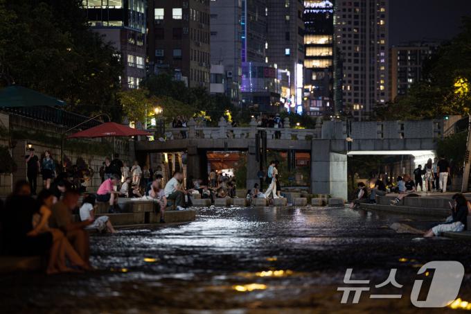 [사진] 가을 폭염 지속
