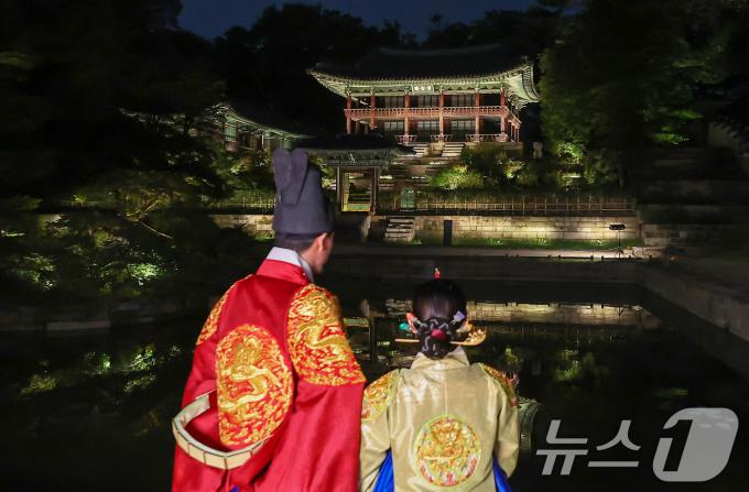 [사진] 창덕궁 달빛비행에서 만나는 부용지
