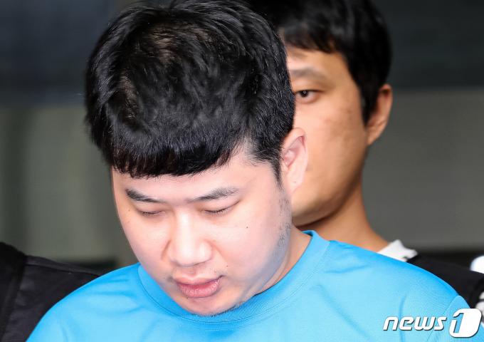 '신림동 흉기난동' '피고인 조선. (공동취재) 2023.7.28/뉴스1 ⓒ News1 유승관 기자