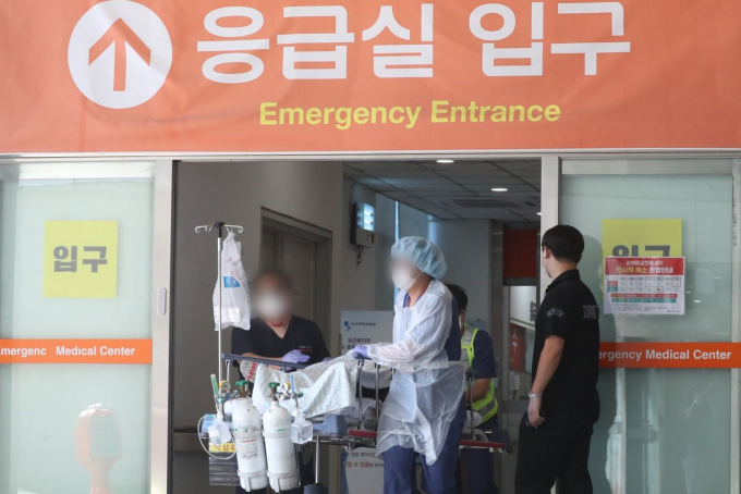 수원시 영통구 아주대학교병원 응급실 모습. 사진제공=뉴스1
