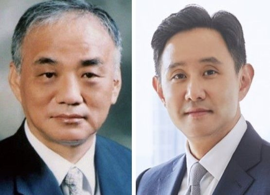 장형진 영풍 고문과 최윤범 고려아연 회장. / 사진=각 사 