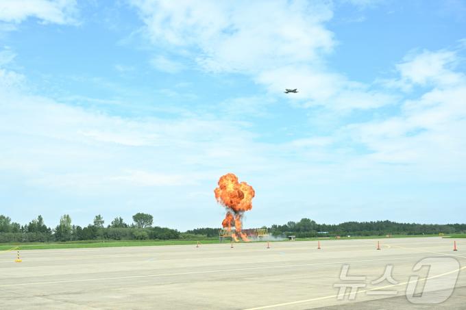 [사진] 승호리철교 차단작전 재현