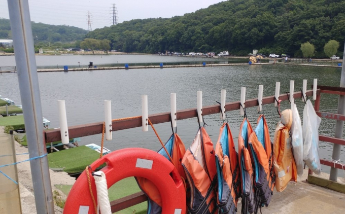 경기도가 시군 등과 합동으로 낙시터에 대한 안전점검을 실시했다. 사진은 지역에 있는 한 낙시터 모습. 사진제공=경기도