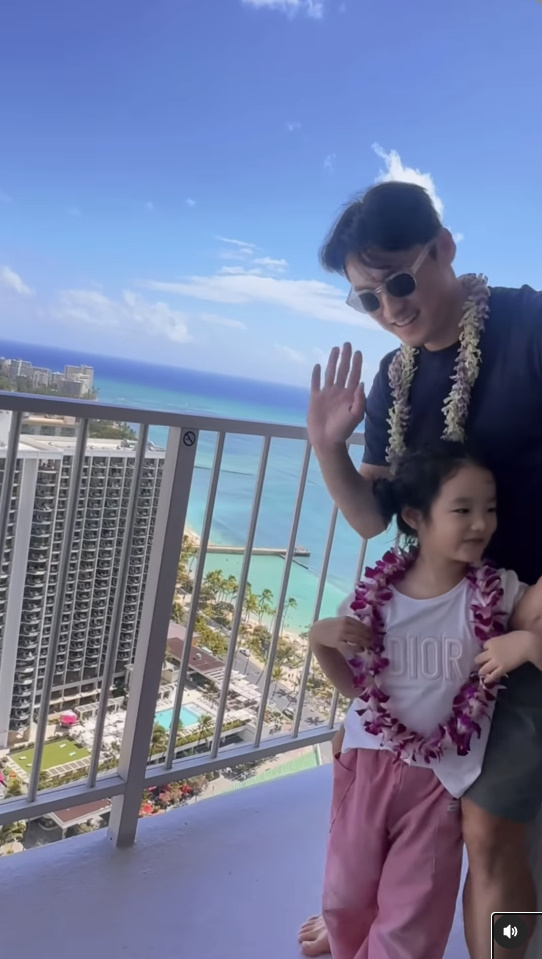 Paradise Found: Oh Sang-jin and Kim So-young’s Dreamy Hawaiian Getaway with Their Mini-Me