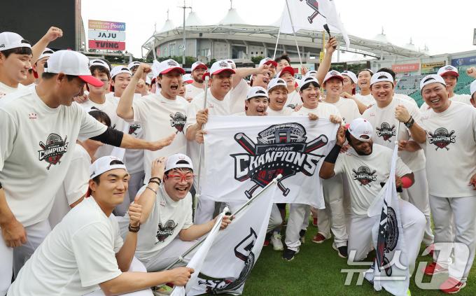 [사진] KIA 타이거즈, 한국시리즈도 기대하세요!